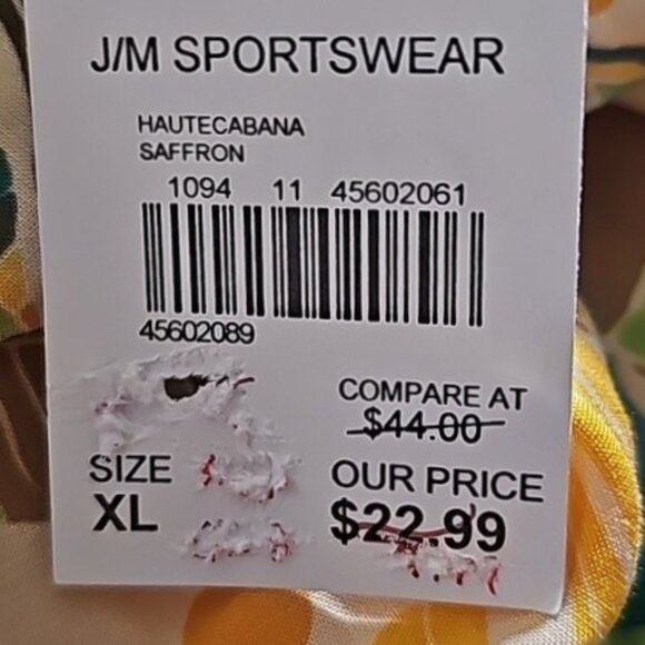 CATO Women's XL Multicolor Patterned Pullover Smock Detail Top w/Wide Sleeves - Picture 10 of 14